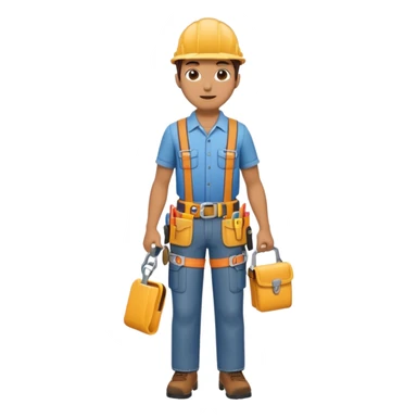 Repairs and Maintenance, tools belt, full body sticker