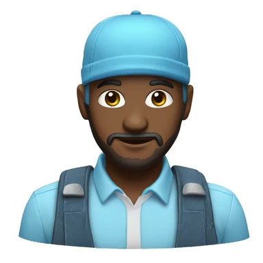 Mixery iced blue  sticker