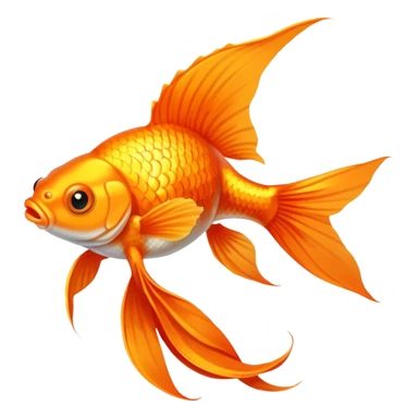 Fantail goldfish  sticker