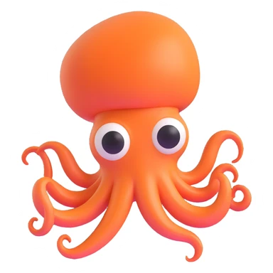 Squid sticker