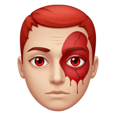 Bloodshot eyes  sticker