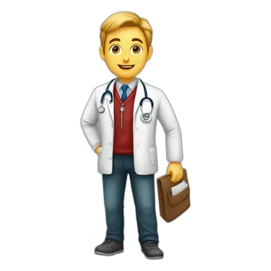 Etudiant en 1ere année de médecine sticker