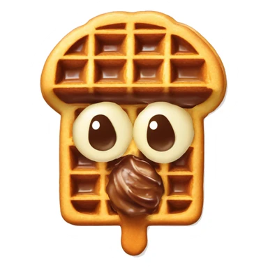 Zwei kugeln eis in der wafel mit Sahne obendrauf sticker