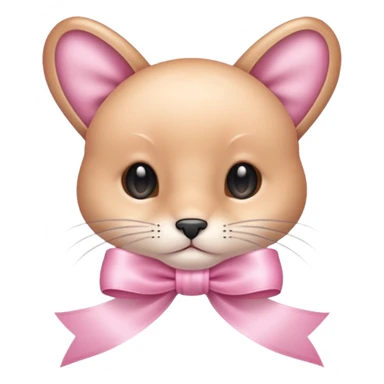 Whisker sensitivity ribbon sticker