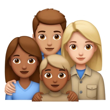 personne with friends sticker