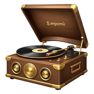 record playergramaphone sticker