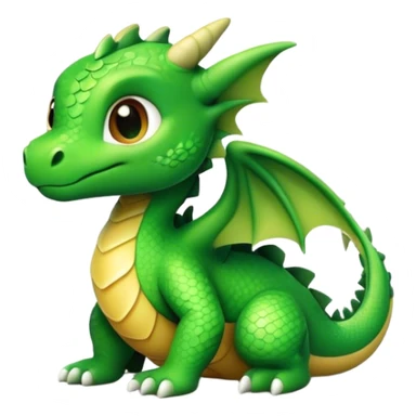 Head Baby dragon sticker