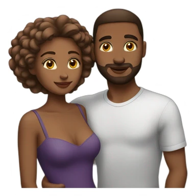 Couple-amour sticker