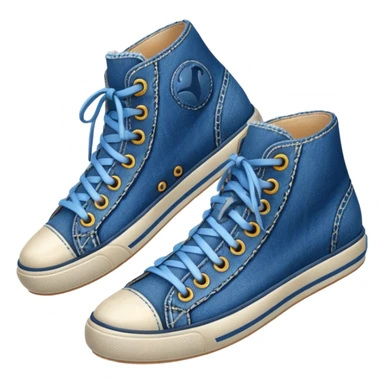jean shoes sticker