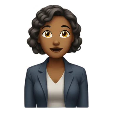 A WOMAN SPEAKS sticker