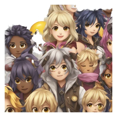 anime convention sticker