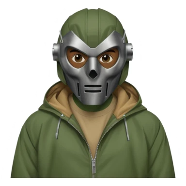 MF doom sticker