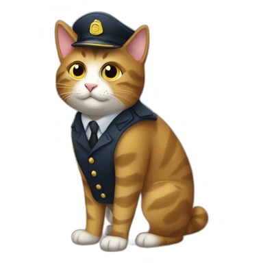inspector cat sticker