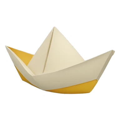 paper boat sticker
