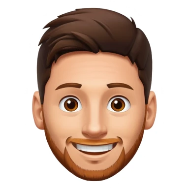 Messi face sticker