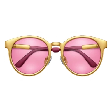 rose coloured glasses sticker
