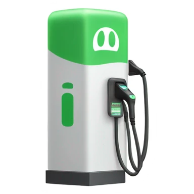 single charging station sticker