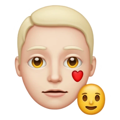 Cara de emoji drogas sticker