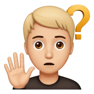 MYSTERY PERSON WITH A QUESTION MARK sticker