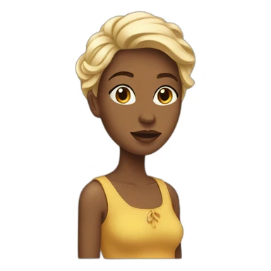 Femme voilée sticker