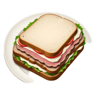 roast beef sandwich sticker
