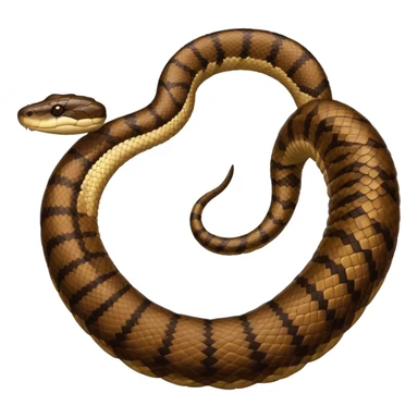 Cottonmouth water moccasin  sticker