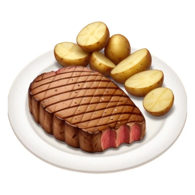 Steak and potatoes  sticker