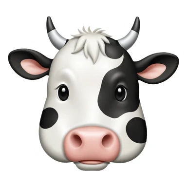 cow print pattern sticker