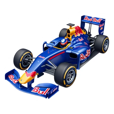 Crea emojis de carro red bull sticker