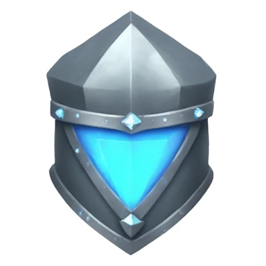 Diamond glowing medival armor sticker