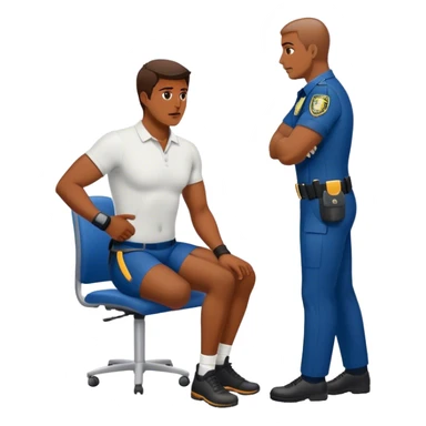 getting questioned by airport security because of wearing ankle weights sticker