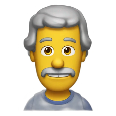 Homer simsone sticker