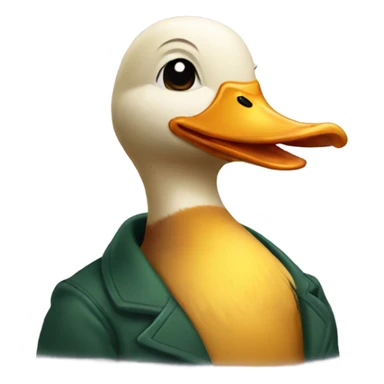 Duck sticker