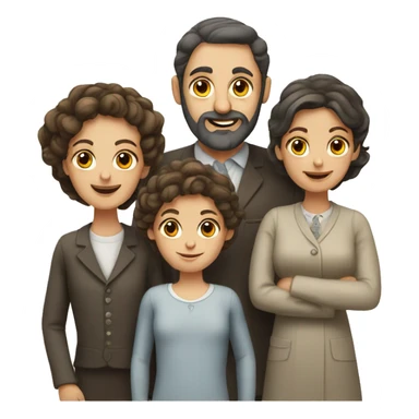 Jewish family sticker