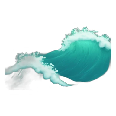 ocean current sticker