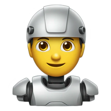 Robotic software engineer sticker