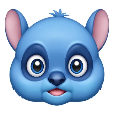Generate an emoji of Stitch from the movie Lilo and stitch sticker