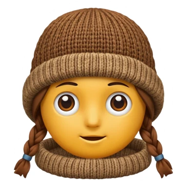 cloth hat, not knitted. Negative: character. sticker