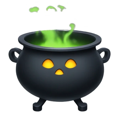 witch cauldron sticker