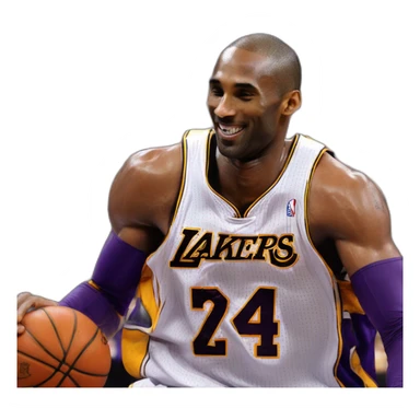 Kobe Bryant 24 dunking on Obama sticker