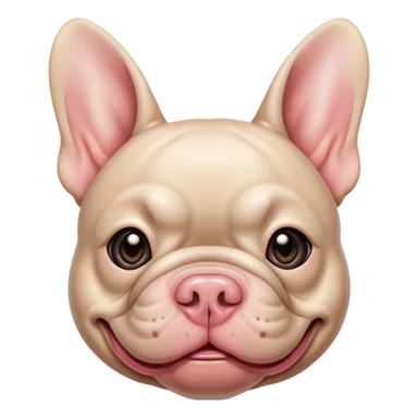 French bulldog combined with a pig sticker