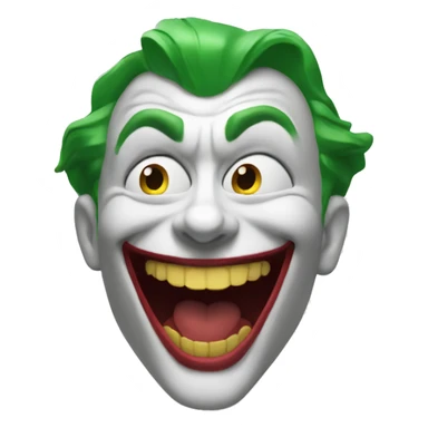Joker smile sticker