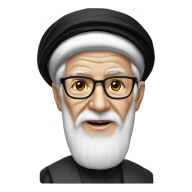 Ali Khamenei and sandis sticker