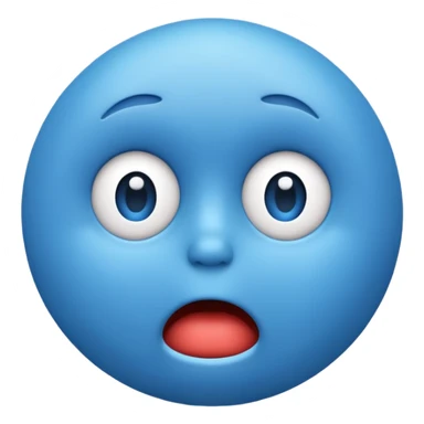 🔵+😱 sticker