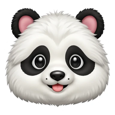 A panda dog sticker