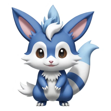 Shiny Furret-Minccino-Meowstic-Zangoose-Hybrid (Full body) sticker