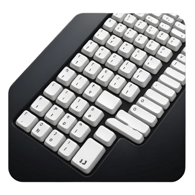 Teclado música básico sticker