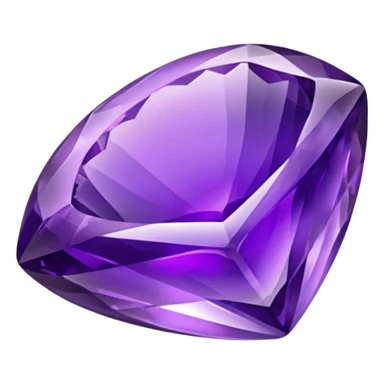 Tumbled amethyst  sticker