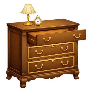 A Cupboard-commode-drawer-night-bed-stand furniture with a night lamp,WİTH BED sticker