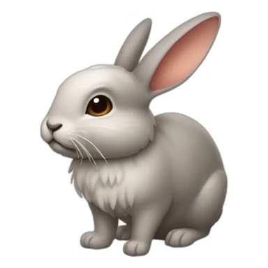 Conejo saliendo de una chistera sticker